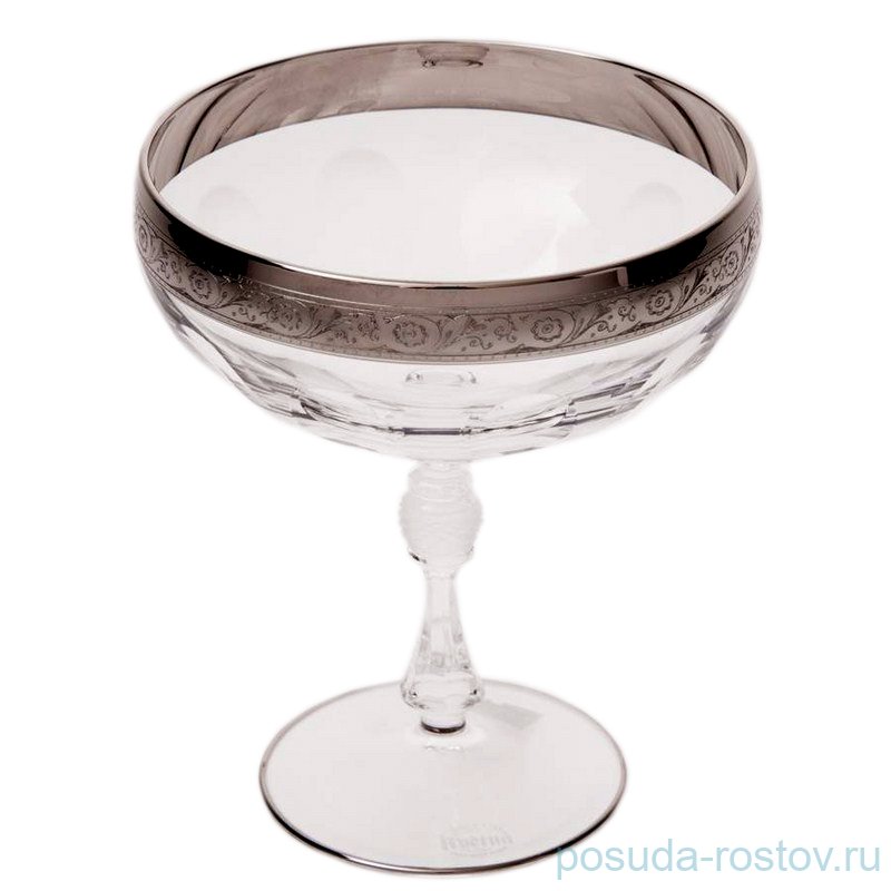 Вазочка 12 см н/н "Джесси /Платина" / 059939