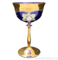 Креманки/мартинки 280 мл 6 шт &quot;Анжела /Лепка синяя&quot; U-R / 030194
