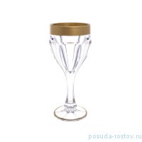 Бокалы для белого вина 190 мл 6 шт &quot;Сафари /Широкое матовое золото&quot; AS Crystal / 201619