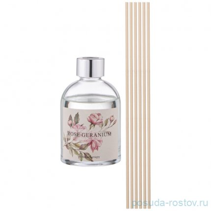 Диффузор ароматический 100 мл &quot;Rose geranium&quot; / 348317