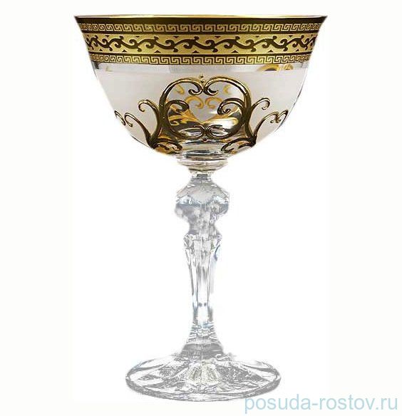 Креманки/мартинки 180 мл 6 шт "Кристина /Антик золото /AS Crystal" / 148129