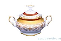 Сахарница 250 мл &quot;Мария-Луиза /Королевская лилия на красном&quot; / 203745