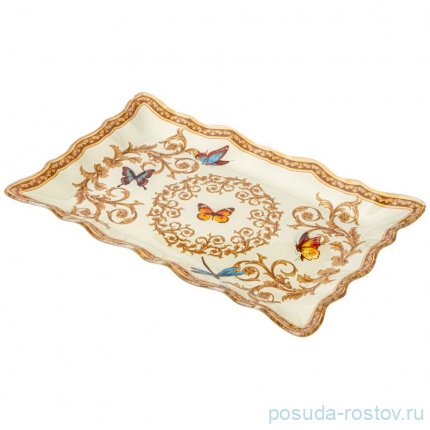 Блюдо 25 х 16 х 2,5 см прямоугольное &quot;Monogram&quot; (6шт.) / 346358