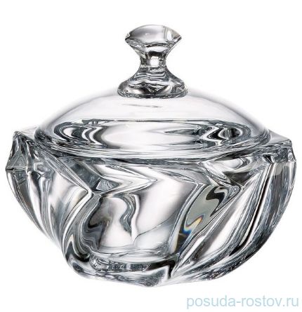 Ваза для конфет 20,5 см с крышкой &quot;Maкao /Без декора&quot; / 157566