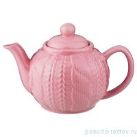 Заварочный чайник 1,1 л &quot;вязанка /розовая&quot; / 187116