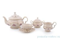Чайный сервиз на 6 персон 15 предметов &quot;Соната /Розочки /СК&quot; / 247795
