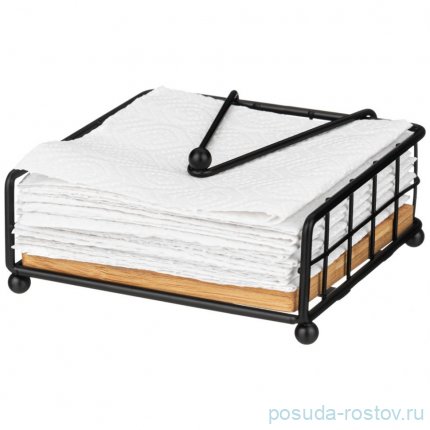 Салфетница 12,5 х 12,5 х 5 см Agness / 335324