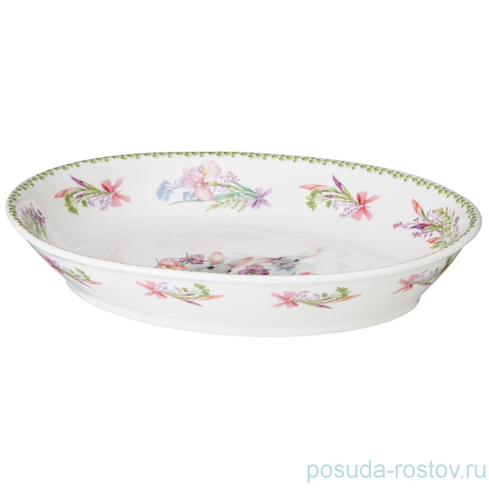 Блюдо 25 х 19,5 х 4,5 см овальное "Iris" / 244400