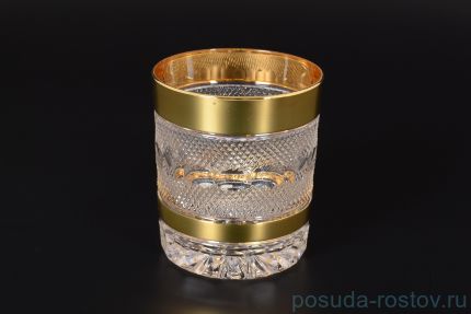 Стаканы для виски 320 мл 6 шт &quot;Max Crystal /Хрусталь с золотом&quot; / 125740
