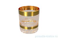 Стаканы для виски 320 мл 6 шт &quot;Max Crystal /Хрусталь с золотом&quot; / 125740