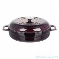 Кастрюля 28 см с крышкой 3,5 л &quot;Lava /Aubergine&quot; (without Sable) / 336058