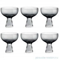 Креманки 350 мл 6 шт дымчатые &quot;Fun Classy&quot; (подарочная упаковка) / 355302
