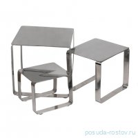 Набор подставок для блюд, 3 шт, 16/18/20 см, металл, P.L. Proff Cuisine / 367475