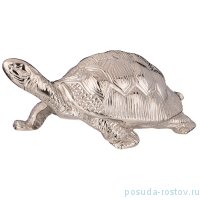 Фигурка 23,5 х 12,5 х 9,5 см серебристая &quot;Черепаха&quot; / 271325