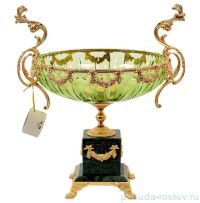 Фруктовница н/н зеленая &quot;Розаперла /Дорис&quot; / 147051