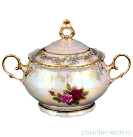 Сахарница &quot;Офелия /Роза перламутр&quot; / 033780