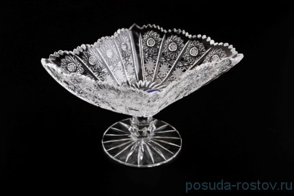 Ваза для конфет 20 см н/н &quot;Хрусталь резной&quot; / 028455