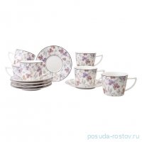 Чайный набор lefard blossom на 6 пер. 12 пр. 250 мл / 363040