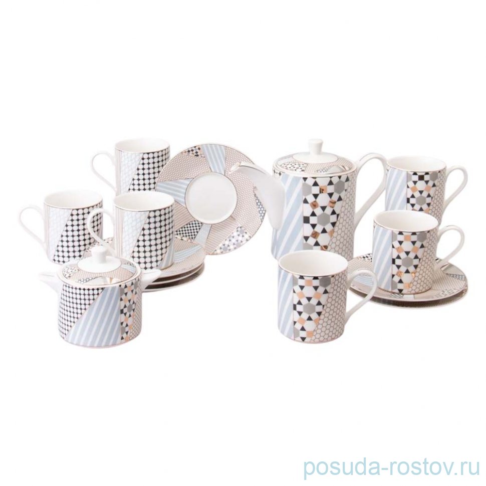 Чайный сервиз lefard top style на 6 пер. 14 пр. / 363033