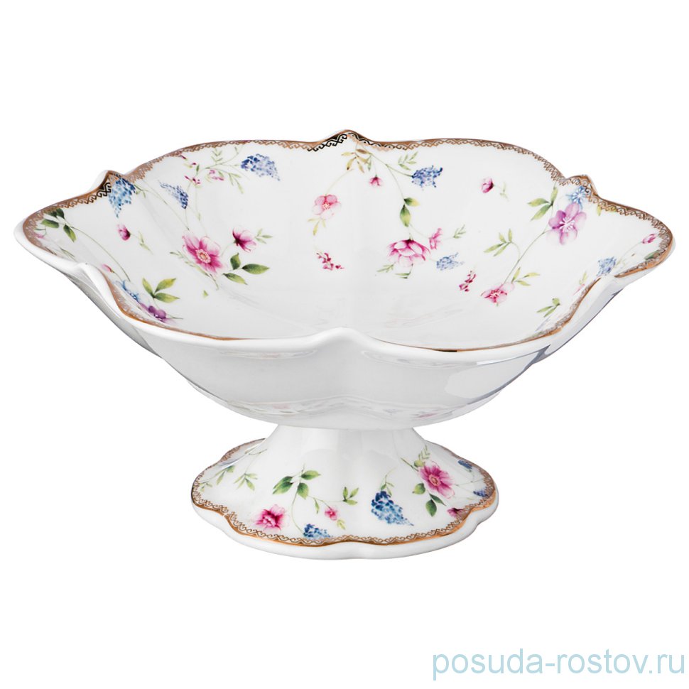 Конфетница 18 см н/н "Мускари" / 189523
