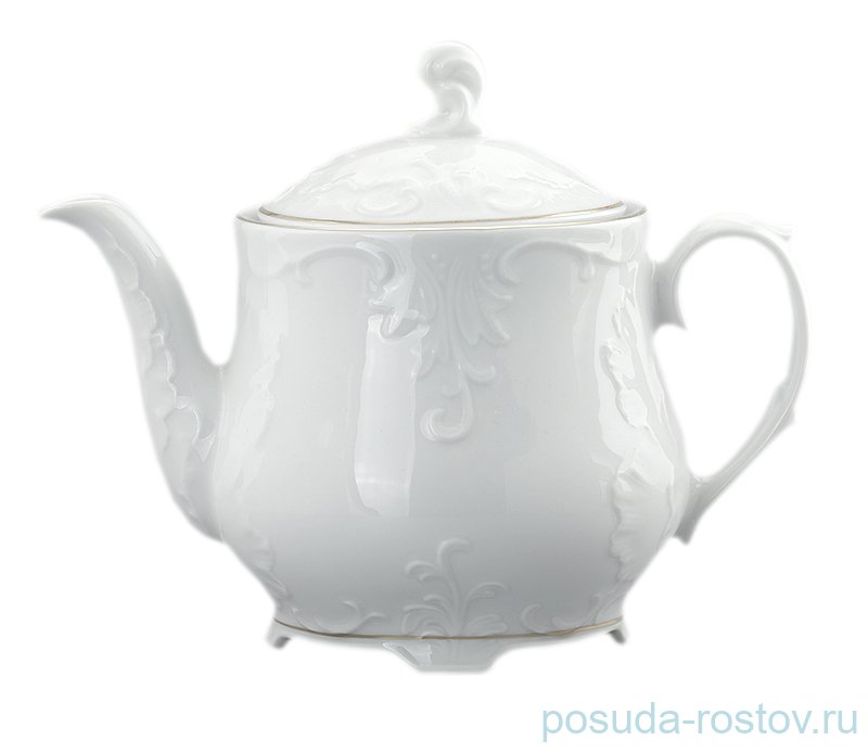 Заварочный чайник 1,1 л "Рококо /Две линии золото" / 034787