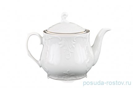 Заварочный чайник 1,1 л &quot;Рококо /Две линии золото&quot; / 034787