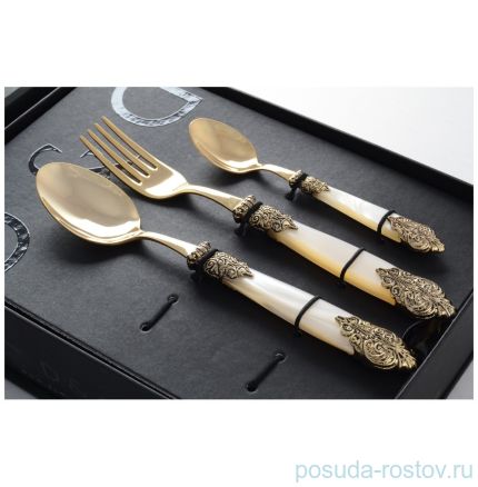Столовые приборы 36 предметов на 12 персон &quot;Versaille Antique Gold /Champagne Gold&quot; / 114566