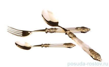 Столовые приборы 36 предметов на 12 персон &quot;Versaille Antique Gold /Champagne Gold&quot; / 114566
