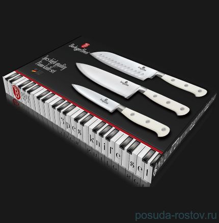 Набор кухонных ножей 3 предмета &quot;Piano Collection&quot; / 114037