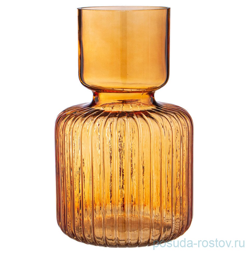 Ваза для цветов 16 х 27 см "Amelie amber"  / 336358