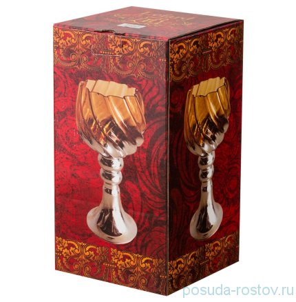 Ваза интерьерная 35 см медовая &quot;Lefard&quot; / 187460