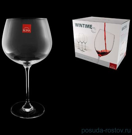 Бокалы для красного вина 780 мл 6 шт &quot;Wintime /Без декора&quot; / 084476