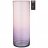 Ваза для цветов 15 х 40 см &quot;Cilindro violet pink drops&quot; / 288735