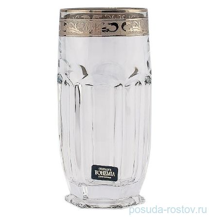 Стаканы для воды 300 мл 6 шт &quot;Сафари /Платина /378500&quot; / 036815