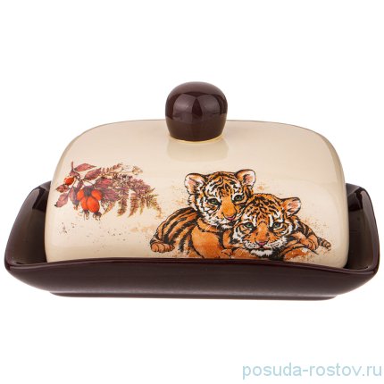Маслёнка 17 х 12 х 9 см &quot;Tiger Amour&quot; / 269349