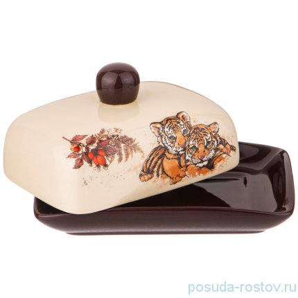 Маслёнка 17 х 12 х 9 см &quot;Tiger Amour&quot; / 269349