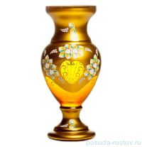 Ваза для цветов 32 см &quot;Лепка /Янтарная /золото&quot; / 152274