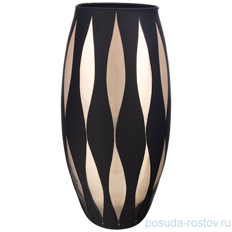 Ваза для цветов 26 см "Amarillys hilary gold /Black" / 269716