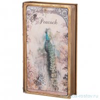 Шкатулка-книжка 20 х 12 х 4 см &quot;Peacock&quot; / 353590