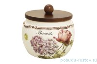 Банка для печенья с деревянной крышкой 2.8 л &quot;Сады Флоренции&quot;  / 052252