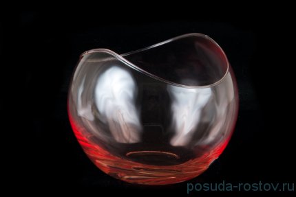 Ваза для цветов 17,5 см красная &quot;Gondola&quot; / 094698