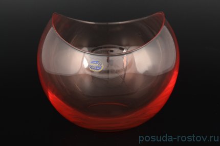 Ваза для цветов 17,5 см красная &quot;Gondola&quot; / 094698