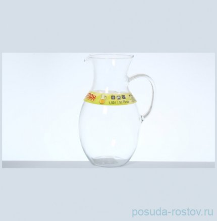 Кувшин для воды 1,5 л &quot;KLASIK /Simax /Без декора&quot; / 136584