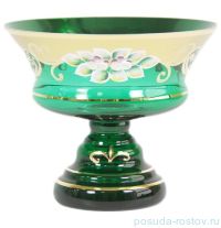 Конфетница 17 см н/н &quot;Лепка зелёная&quot; / 069763