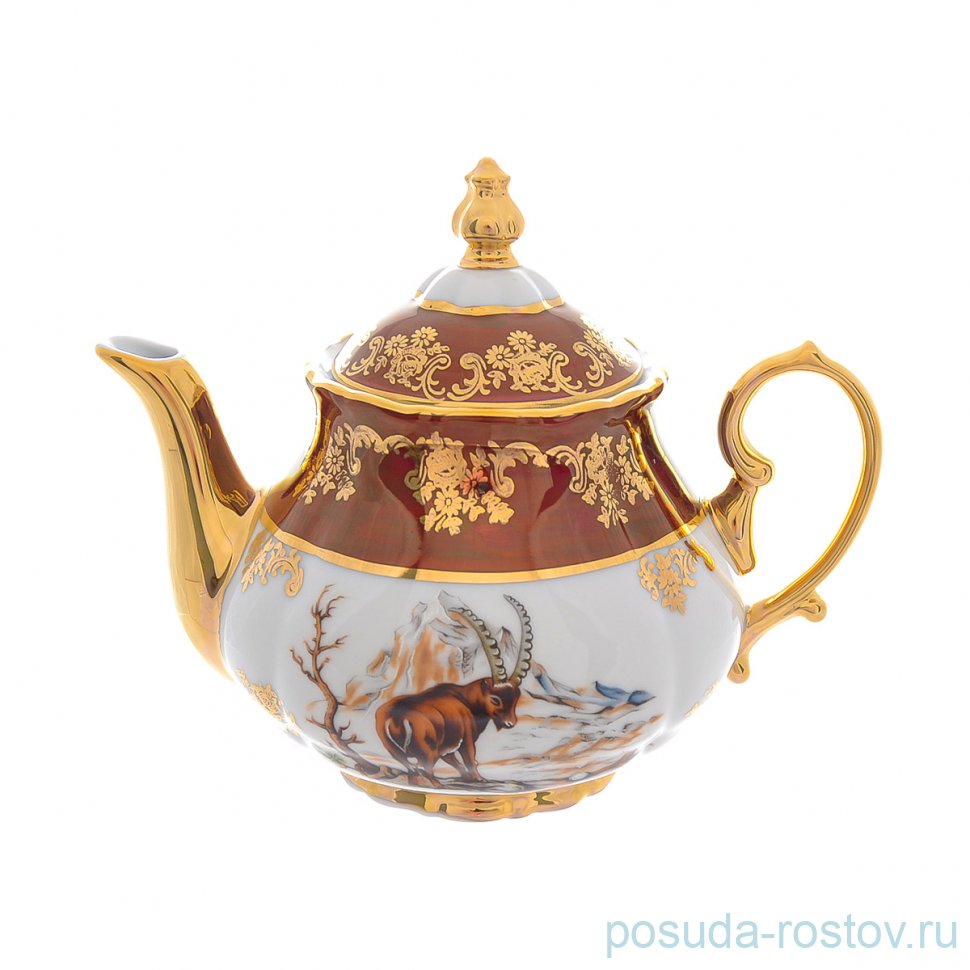 Заварочный чайник 700 мл "Корона /Аристократ /Охота красная" / 286334