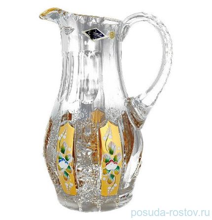 Кувшин для воды 1,3 л &quot;Хрусталь с золотом&quot; / 086887