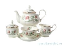 Чайный сервиз на 6 персон 15 предметов &quot;Цветочная феерия&quot; / 137046