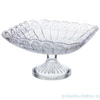 Фруктовница 28 х 28 х 16 см н/н &quot;muza crystal /резная&quot; / 193022