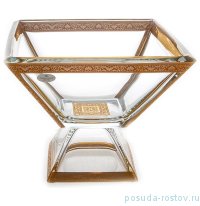 Ваза для фруктов 26 х 26 см н/н &quot;Романтика /Золотая классика&quot; / 099766