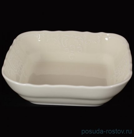 Салатник 16 см квадратный &quot;Бернадотт /Без декора /СК&quot; / 097800
